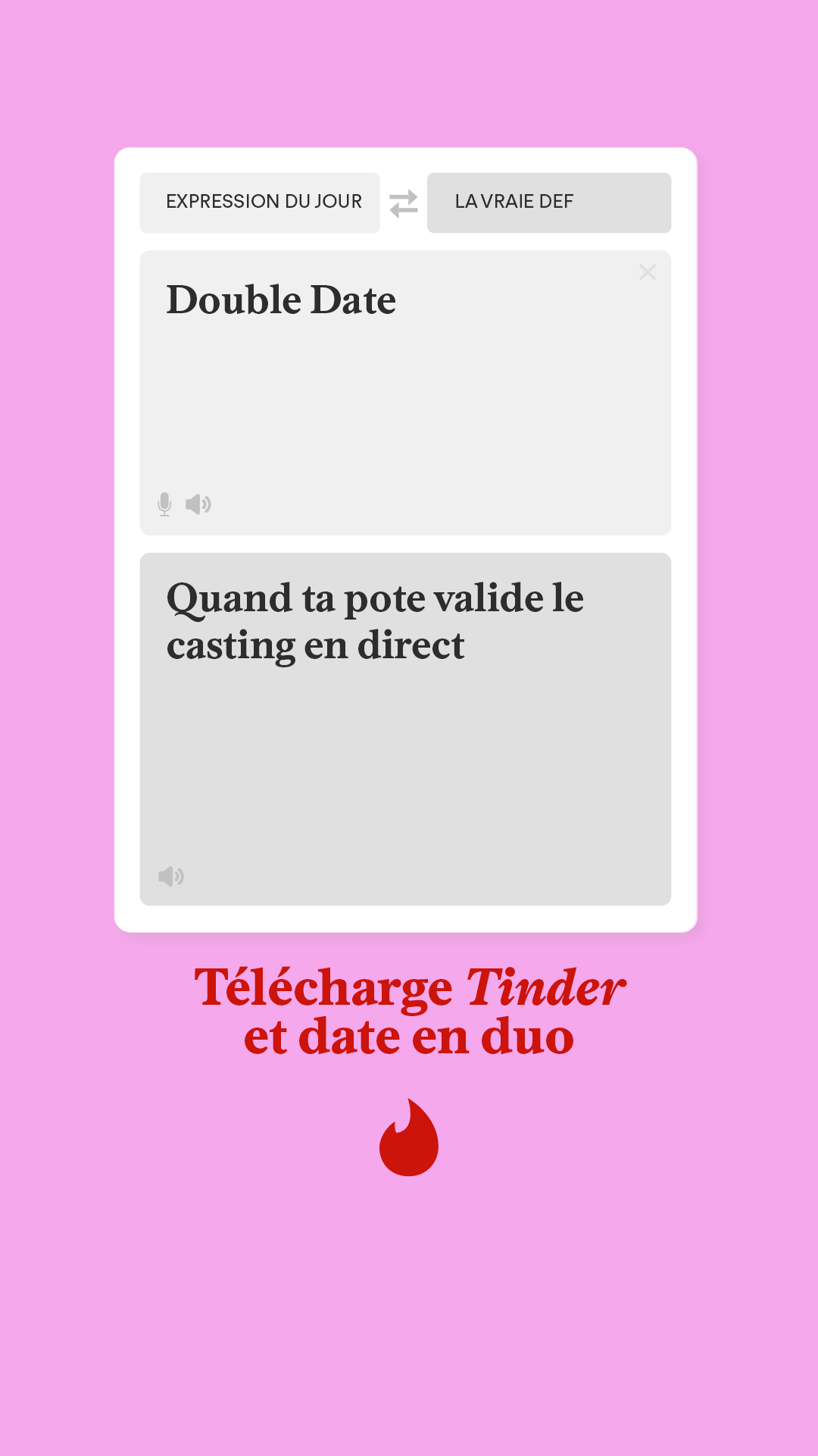 Tinder Facebook ad from Aug 10, 2026