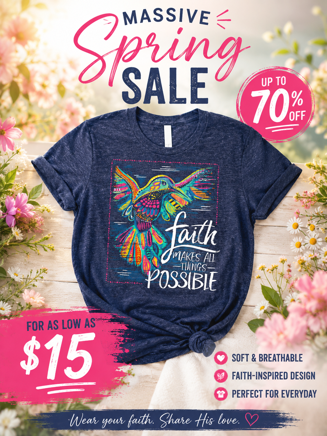 Love in Faith Facebook ad
