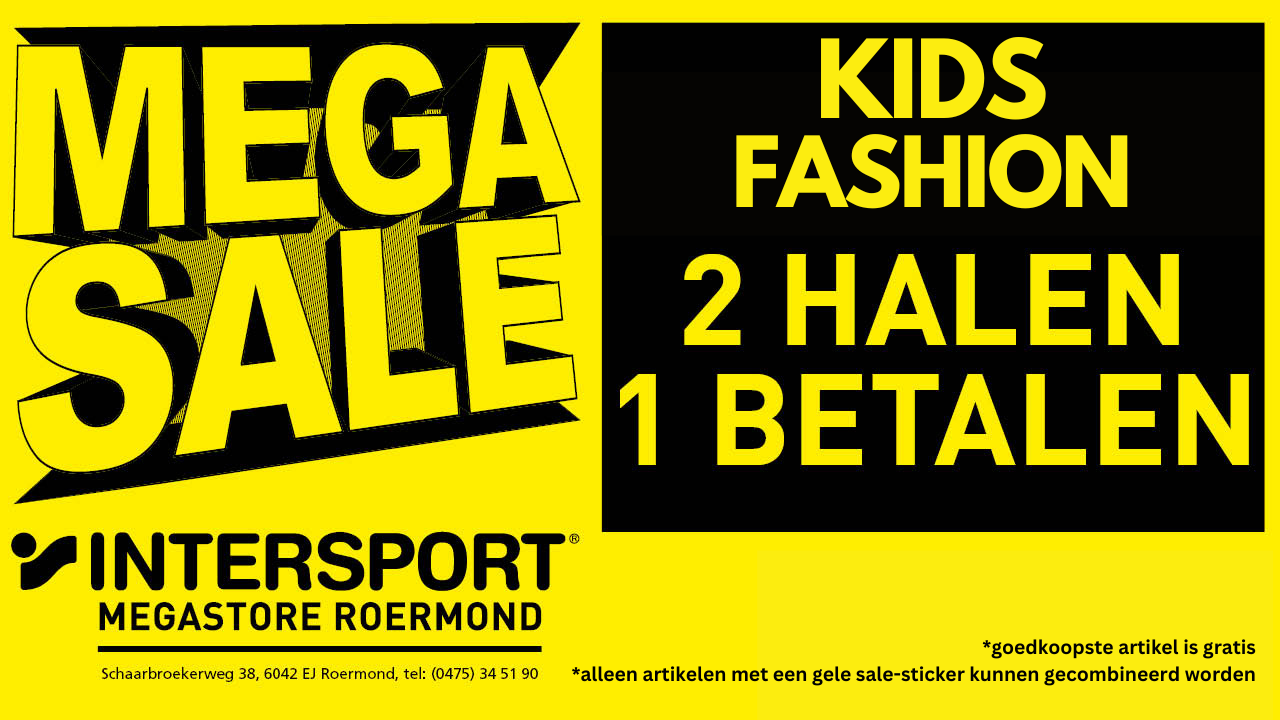 Intersport Megastore Roermond Facebook ad