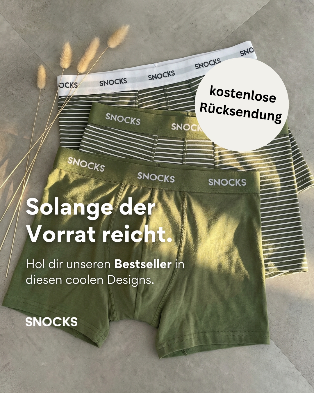 Snocks Facebook ad
