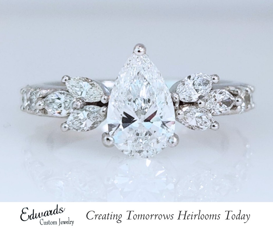 Edwards Custom Jewelry & Repair Facebook ad: Our customer walked in with a handful of…