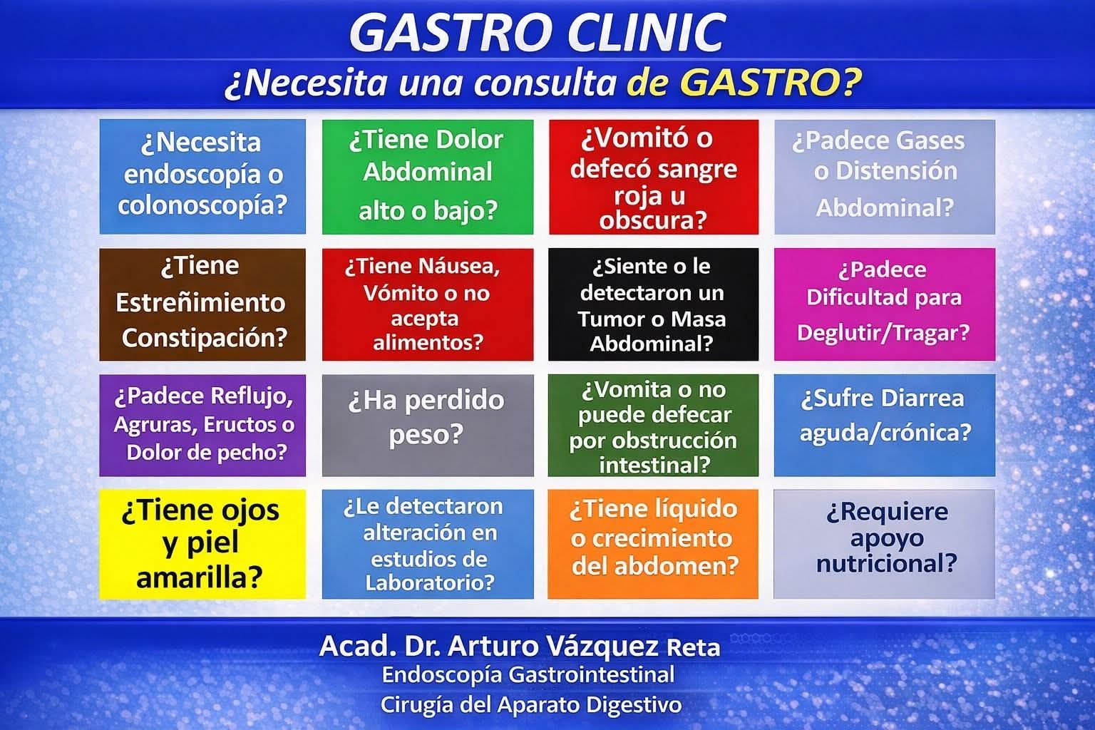 Dr. Vázquez Reta Gastroenterología Oncología Chih Facebook ad: Consultorio 410
