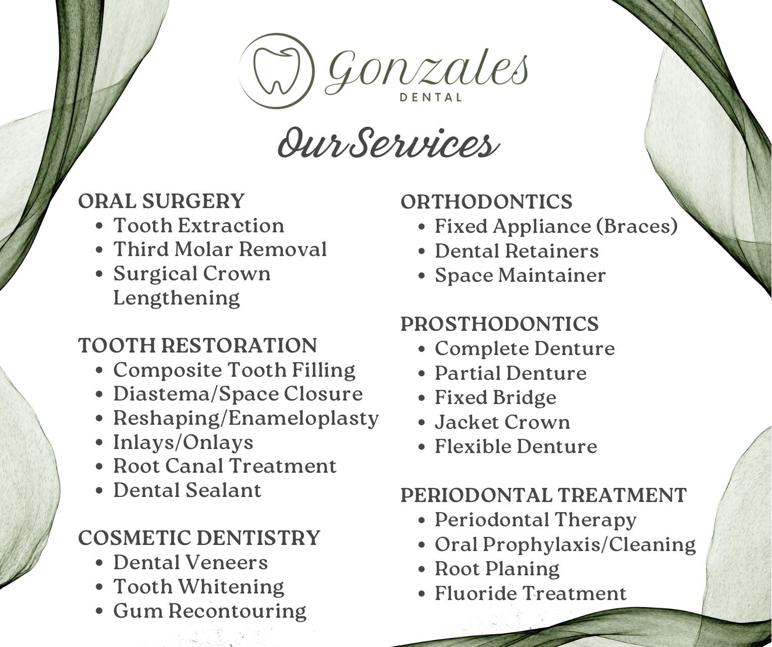 Gonzales Dental Group - Obrero Facebook ad: Your smile is the first thing that people…
