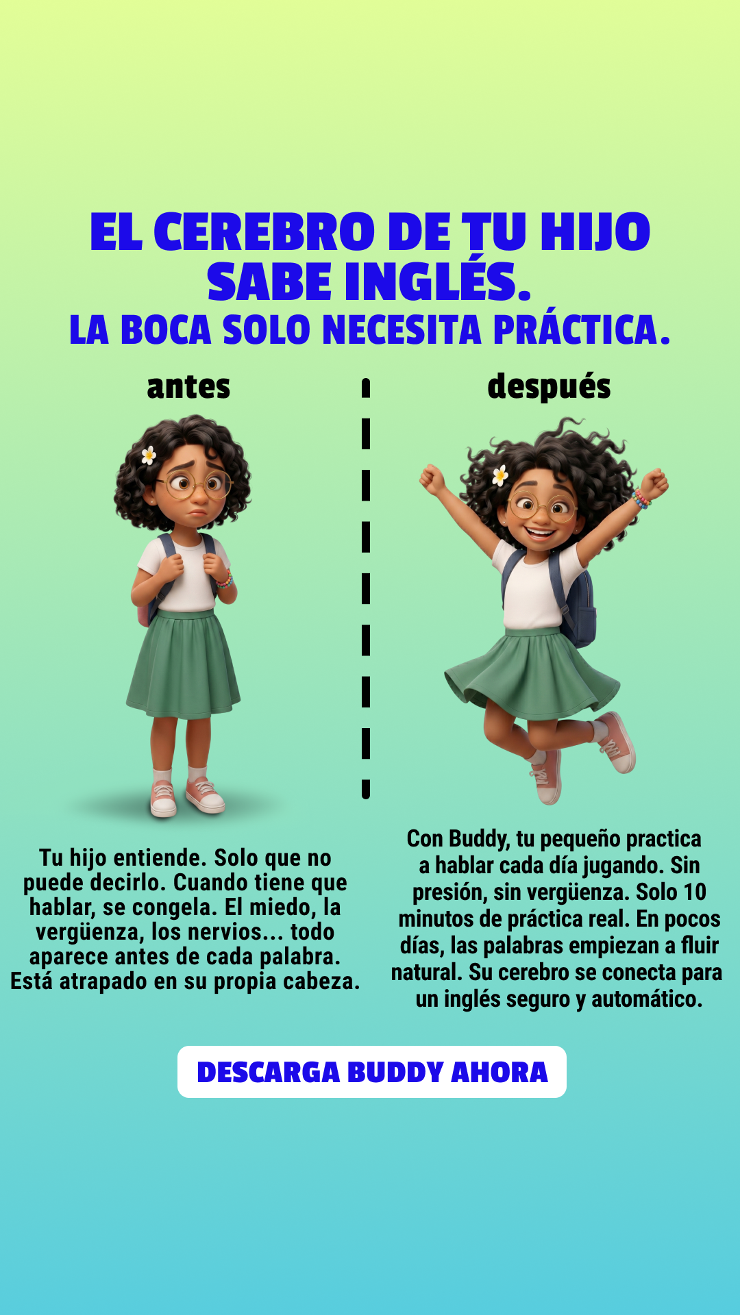 Buddy.ai: Inglés para niños Facebook ad