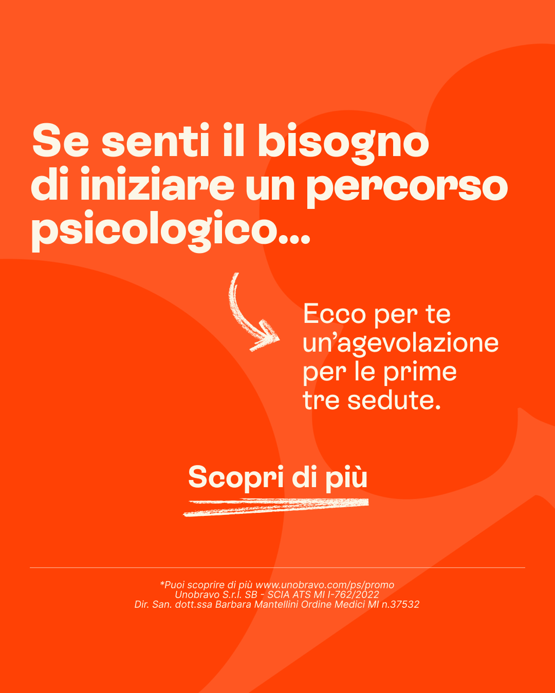 Unobravo Facebook ad