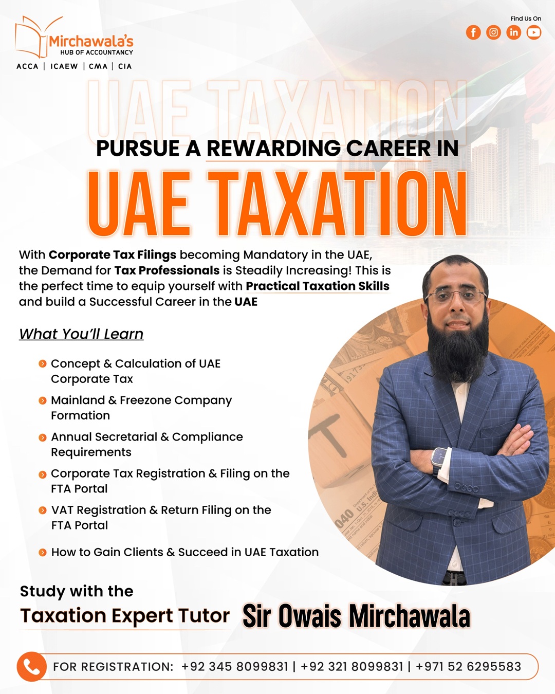 Mirchawala's Hub of Accountancy Facebook ad