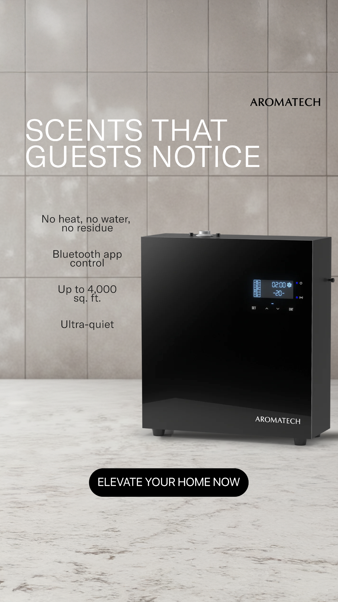 AromaTech Facebook ad
