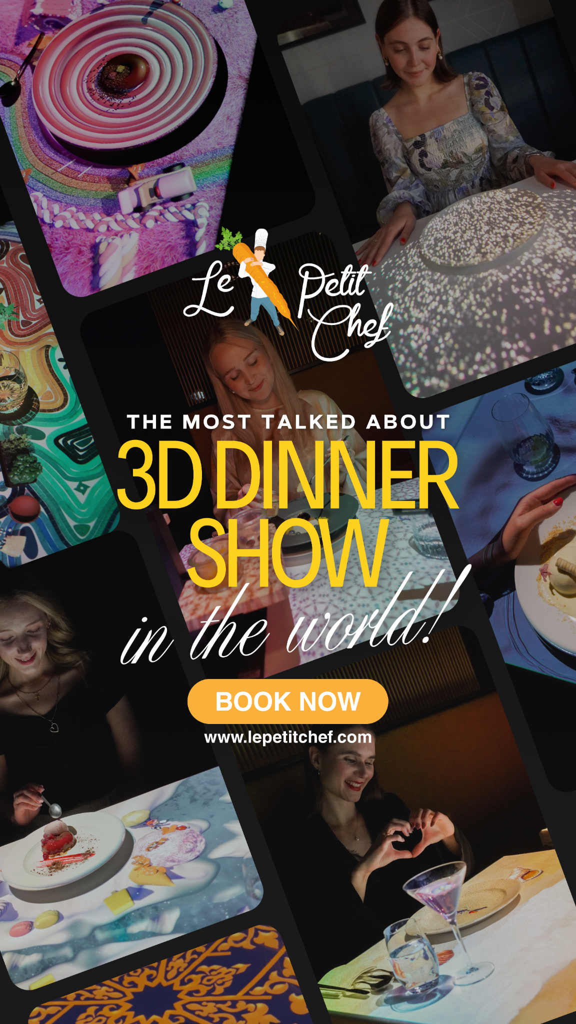 Le Petit Chef Facebook ad