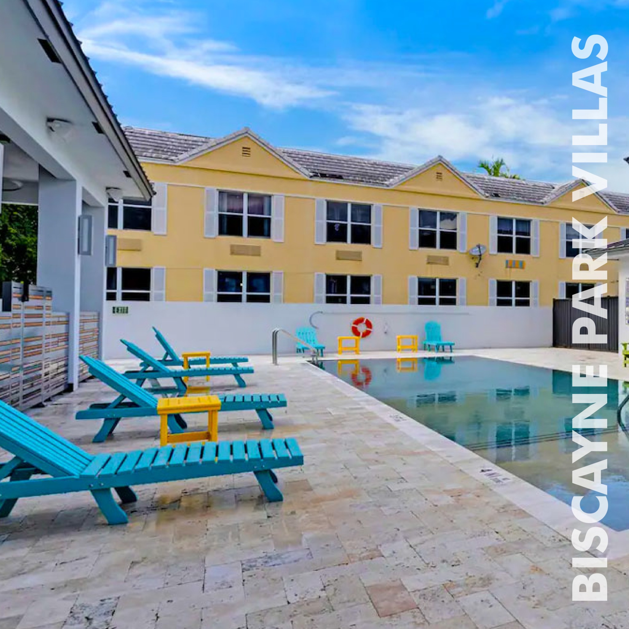 Biscayne Park Villas Facebook ad: Newly renovated 3 bedroom, 2 bathroom vacation villas…