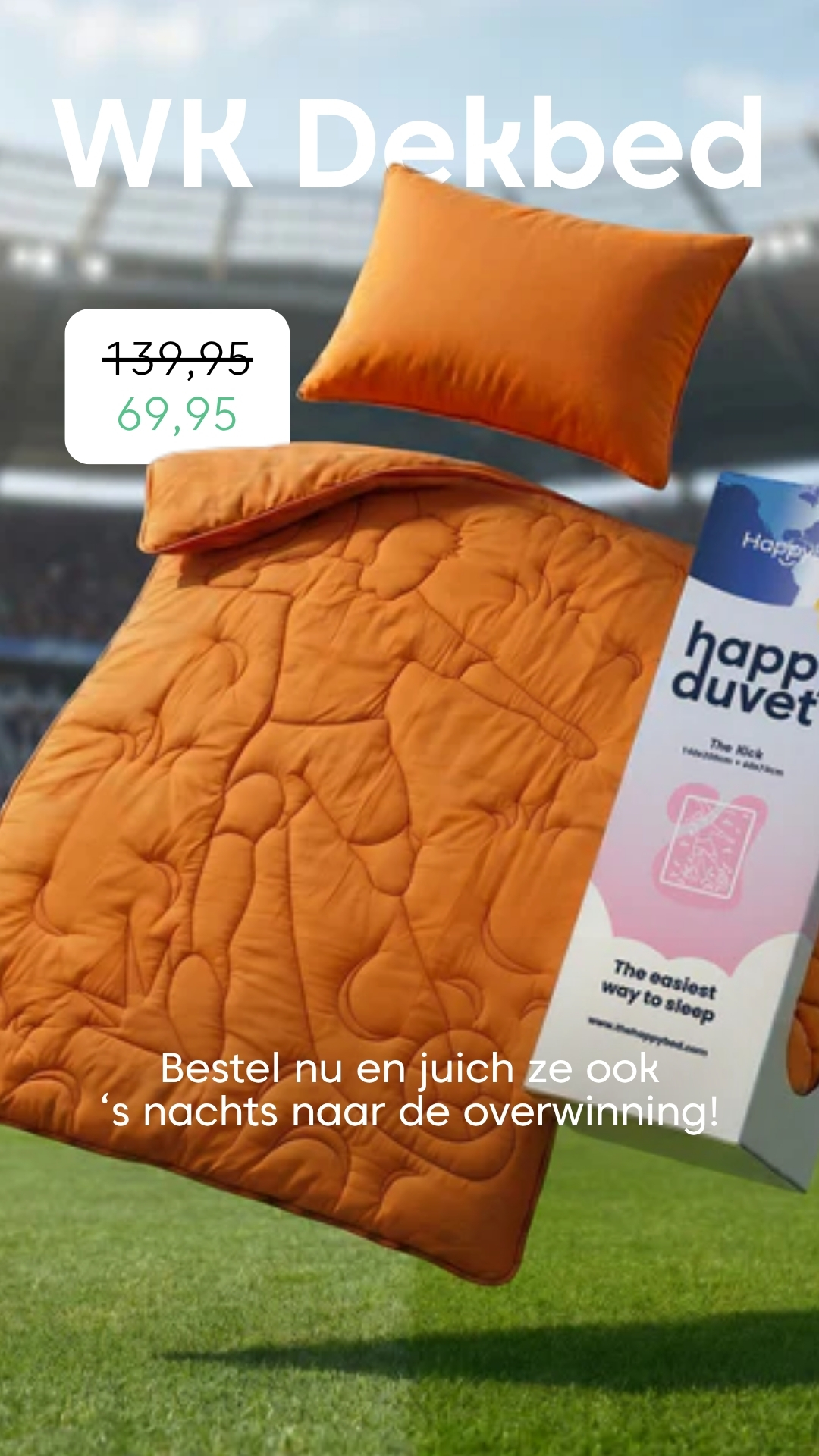 HappyBed Facebook ad