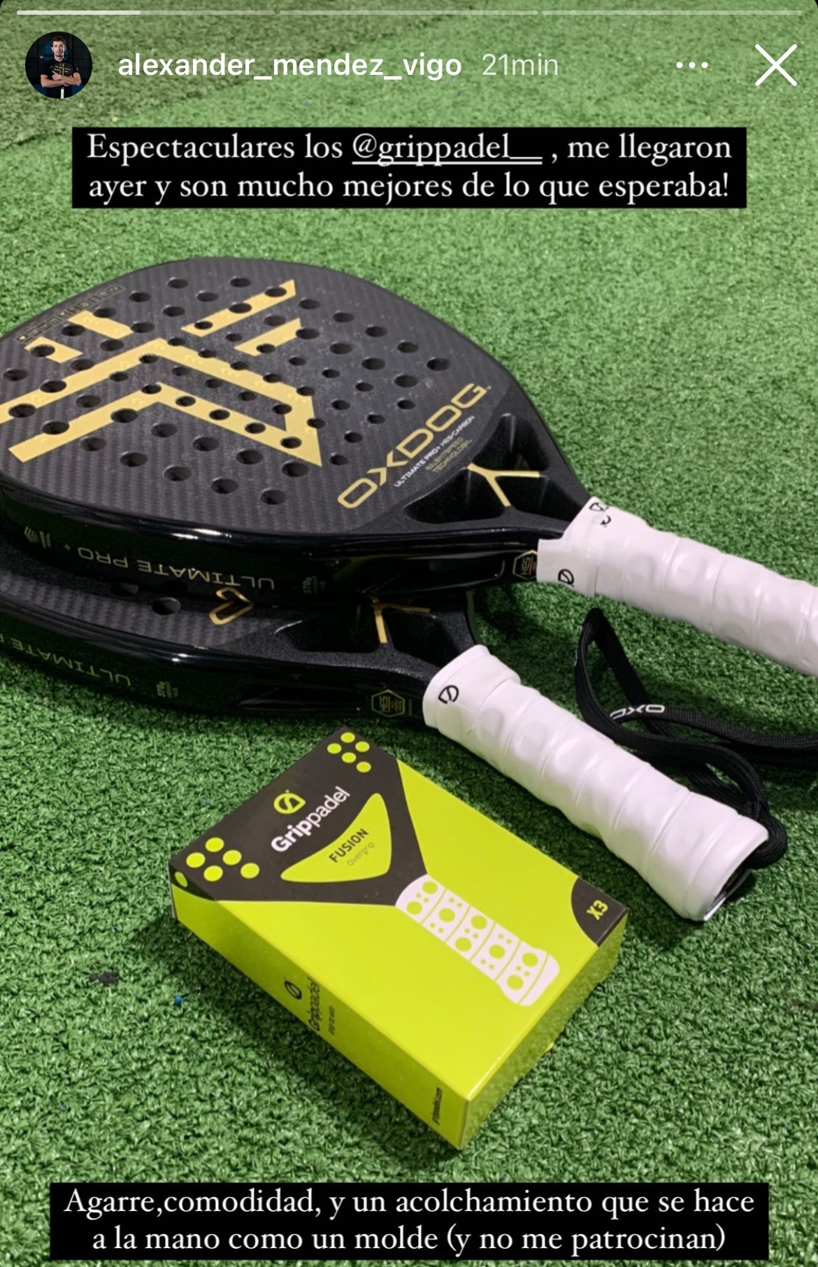 Grip Padel Facebook ad: Nuevos Grippadel