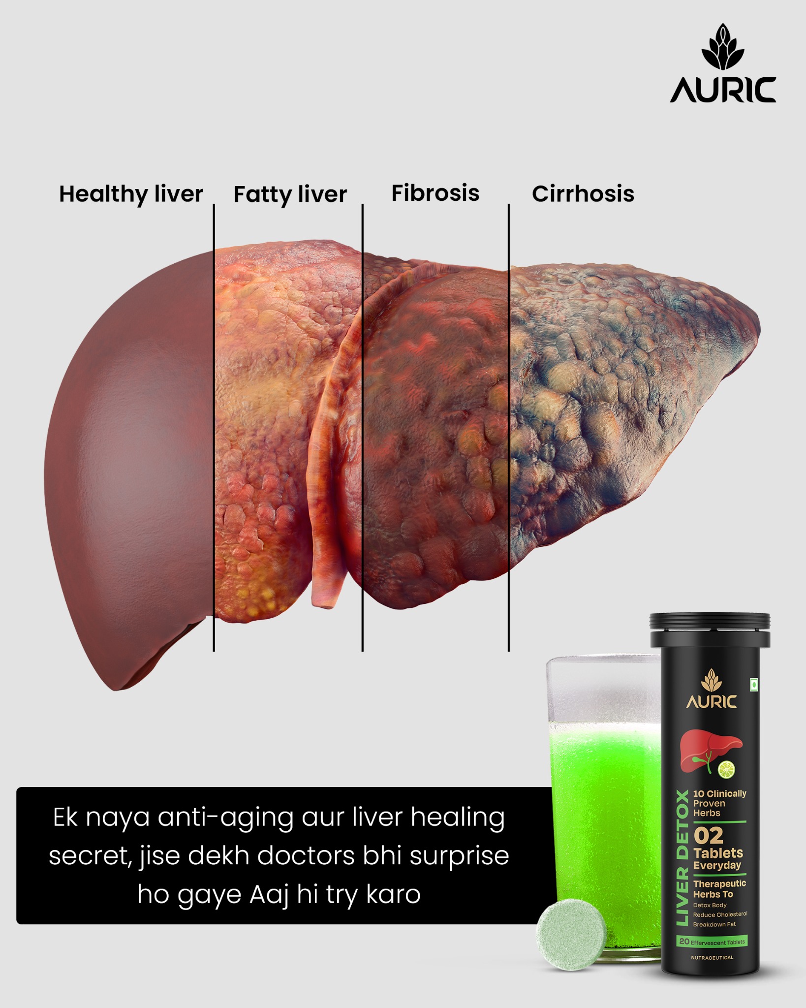 Auric Facebook ad