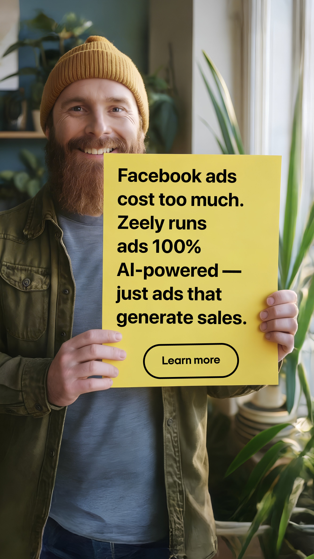 Zeely Facebook ad