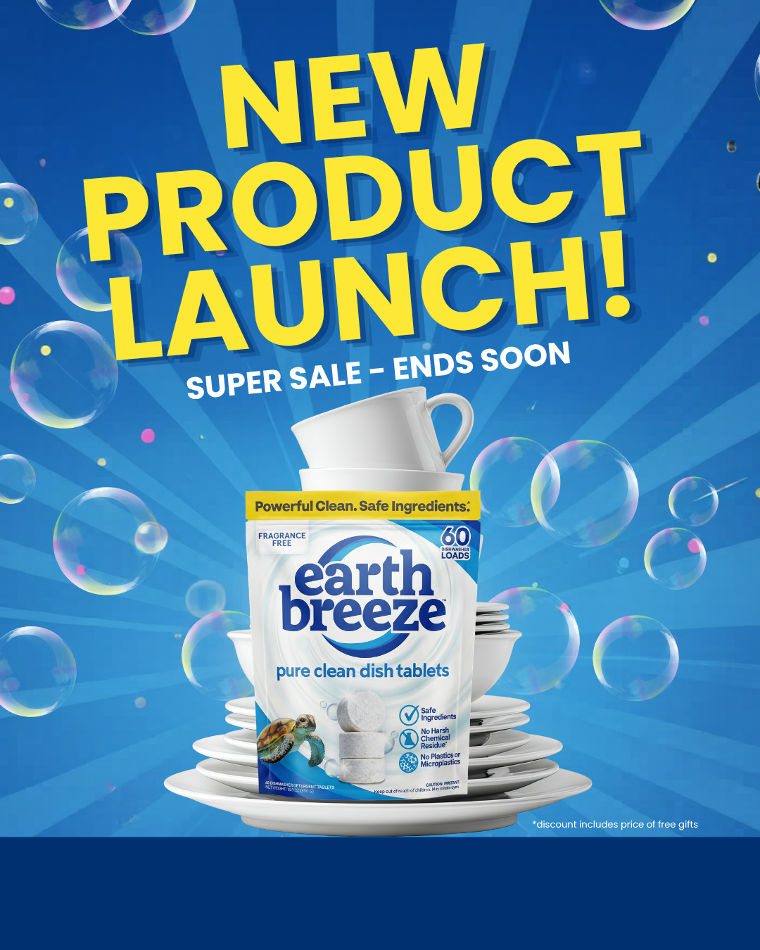 Earth Breeze Facebook ad