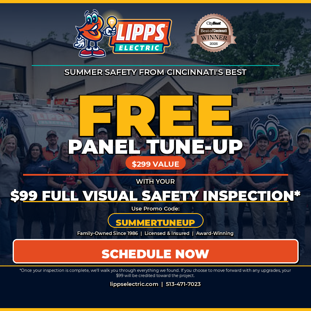 Lipps Electric Facebook ad from May 27, 2026