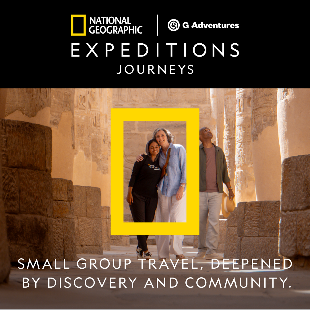 G Adventures Facebook ad