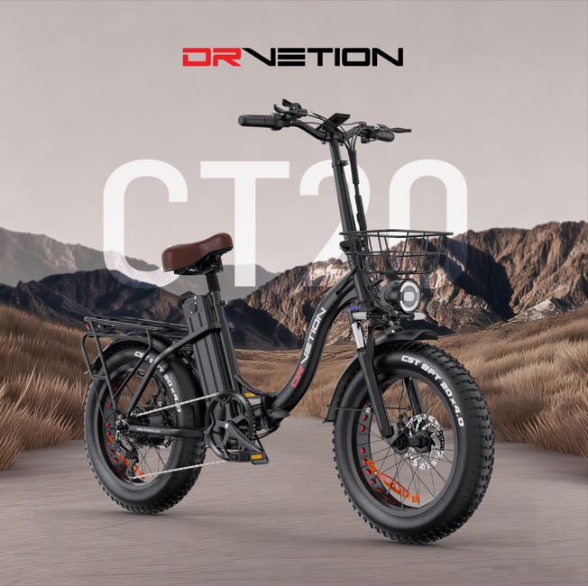 DrveTion Electric Bike Facebook ad: Meet the ultimate foldable e-bike, CT20!