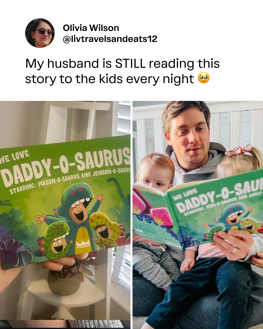 Wonderbly Facebook ad