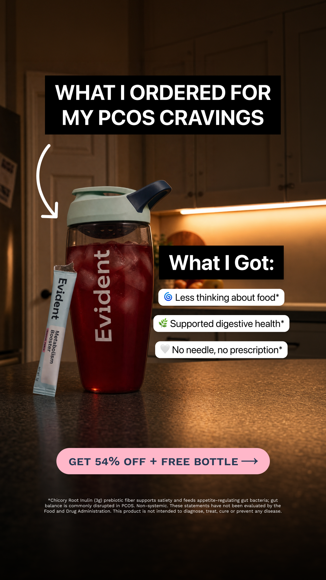 Evident Wellness Facebook ad
