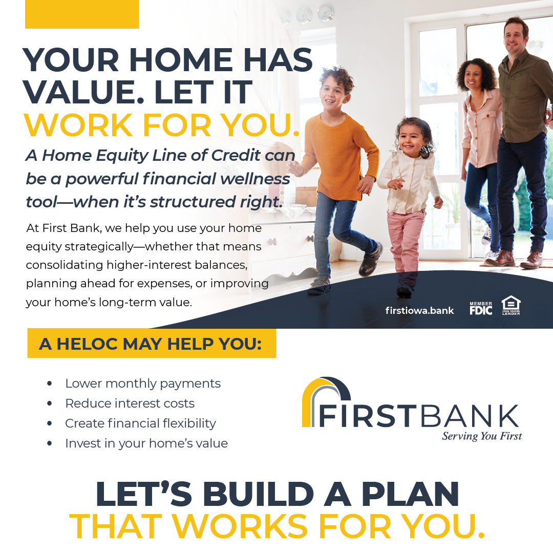 First Bank Facebook ad