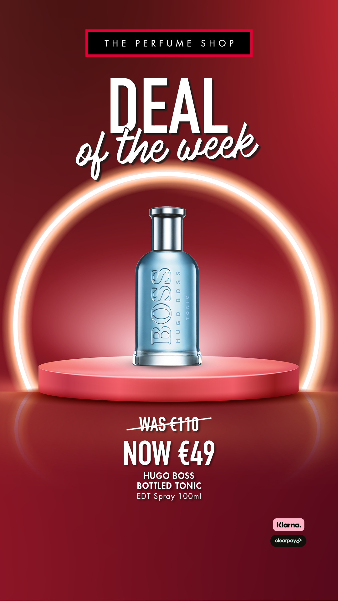 The Perfume Shop Facebook ad