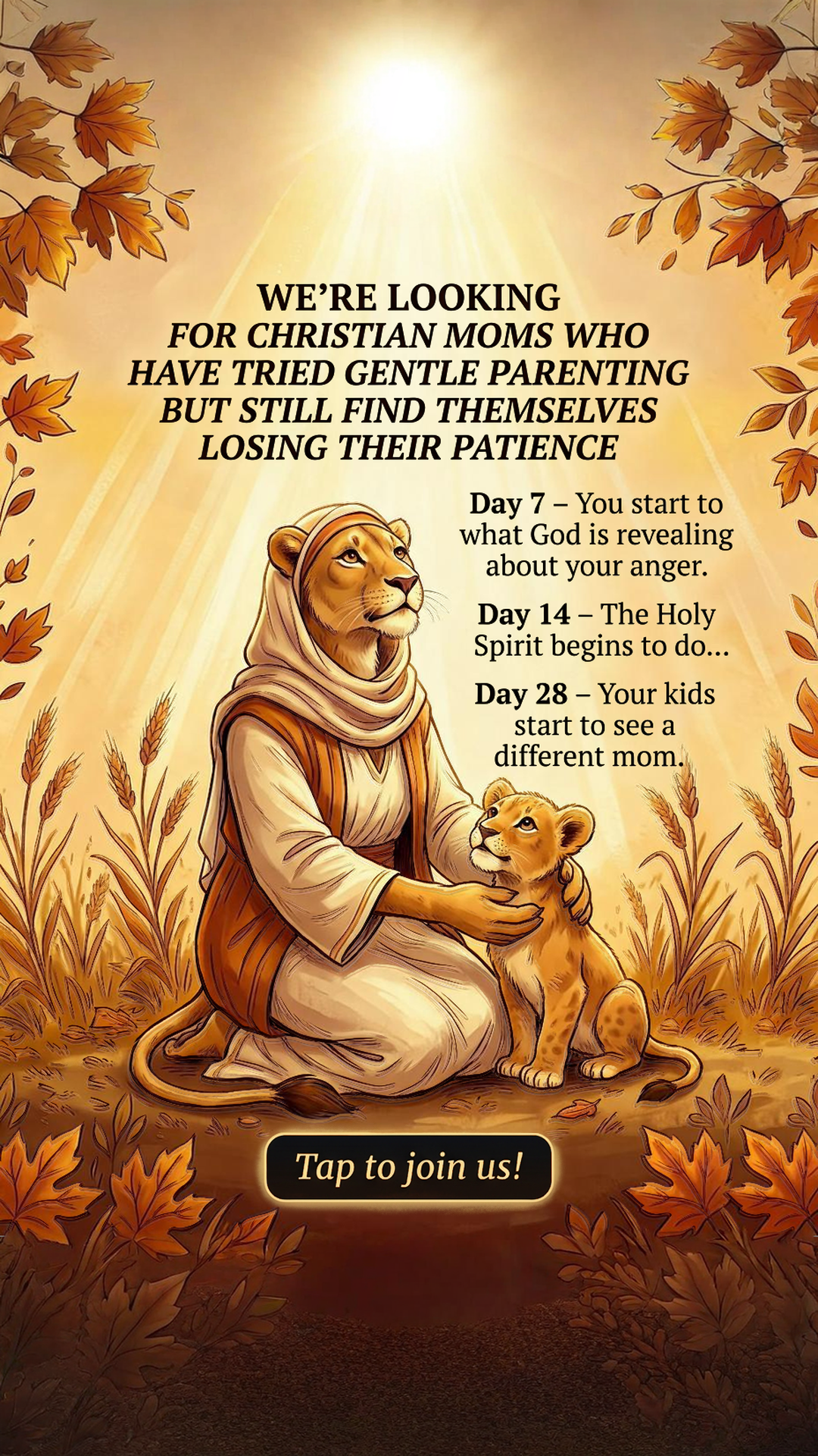 Kidology - Raising with faith Facebook ad