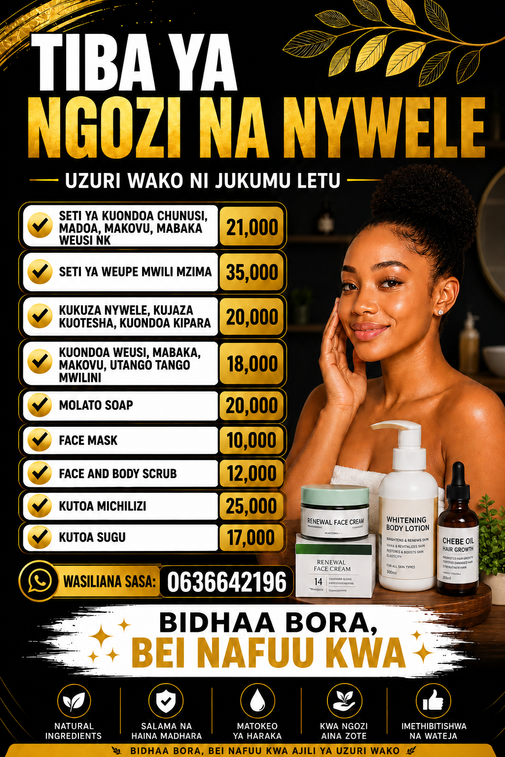 Pambo Beauty Facebook ad from Jun 2, 2026
