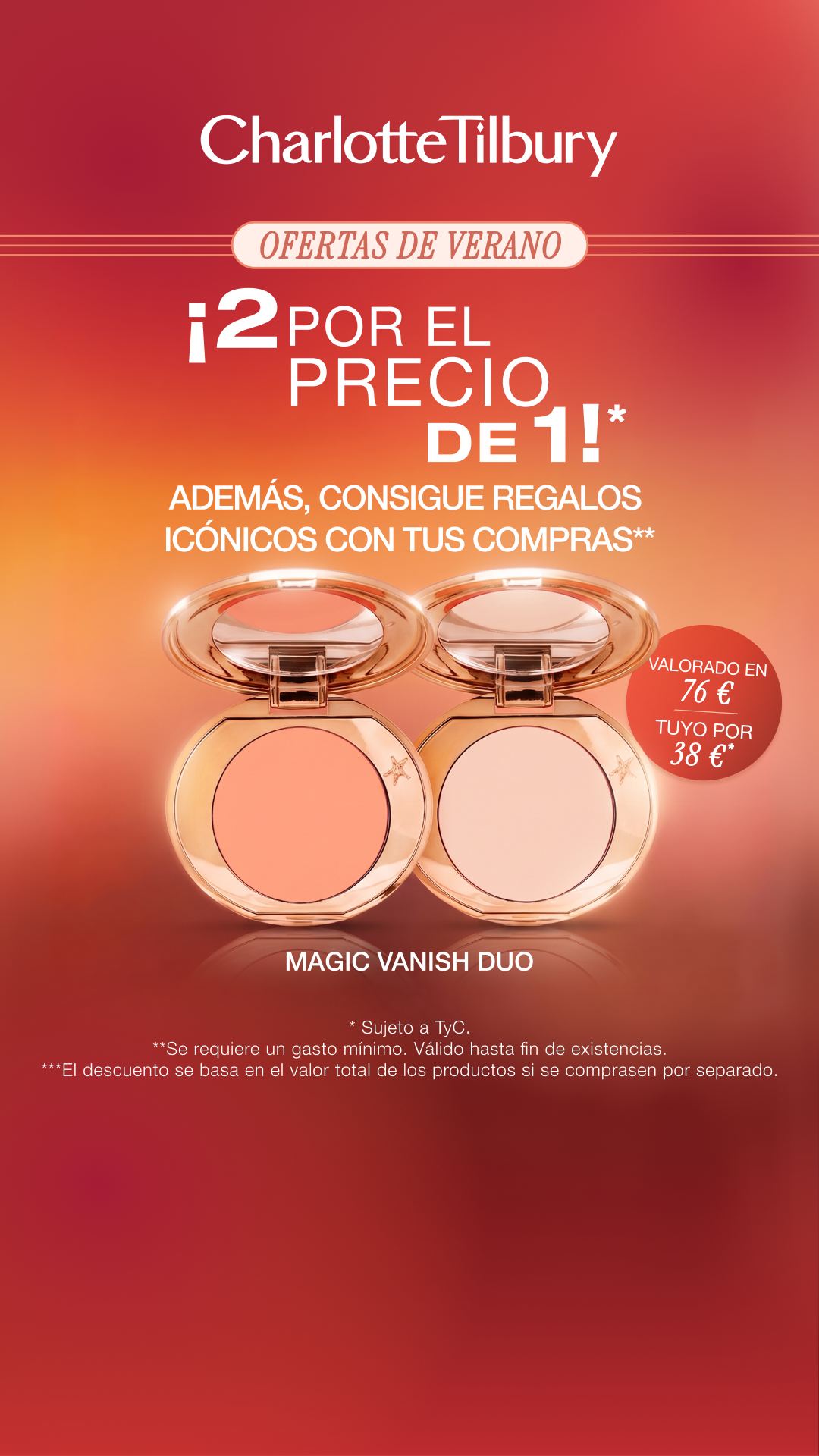 Charlotte Tilbury Facebook ad