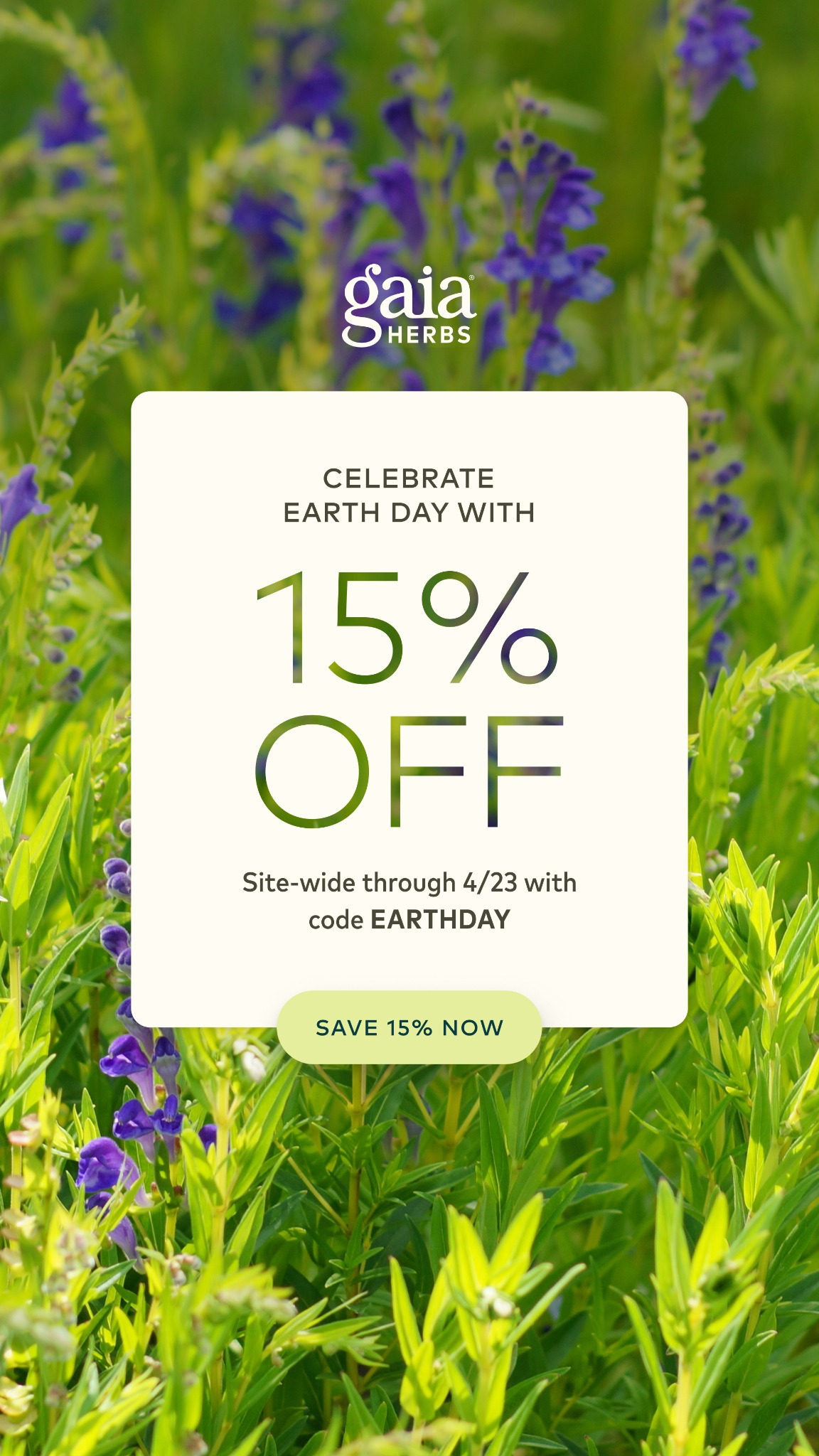 Gaia Herbs Facebook ad
