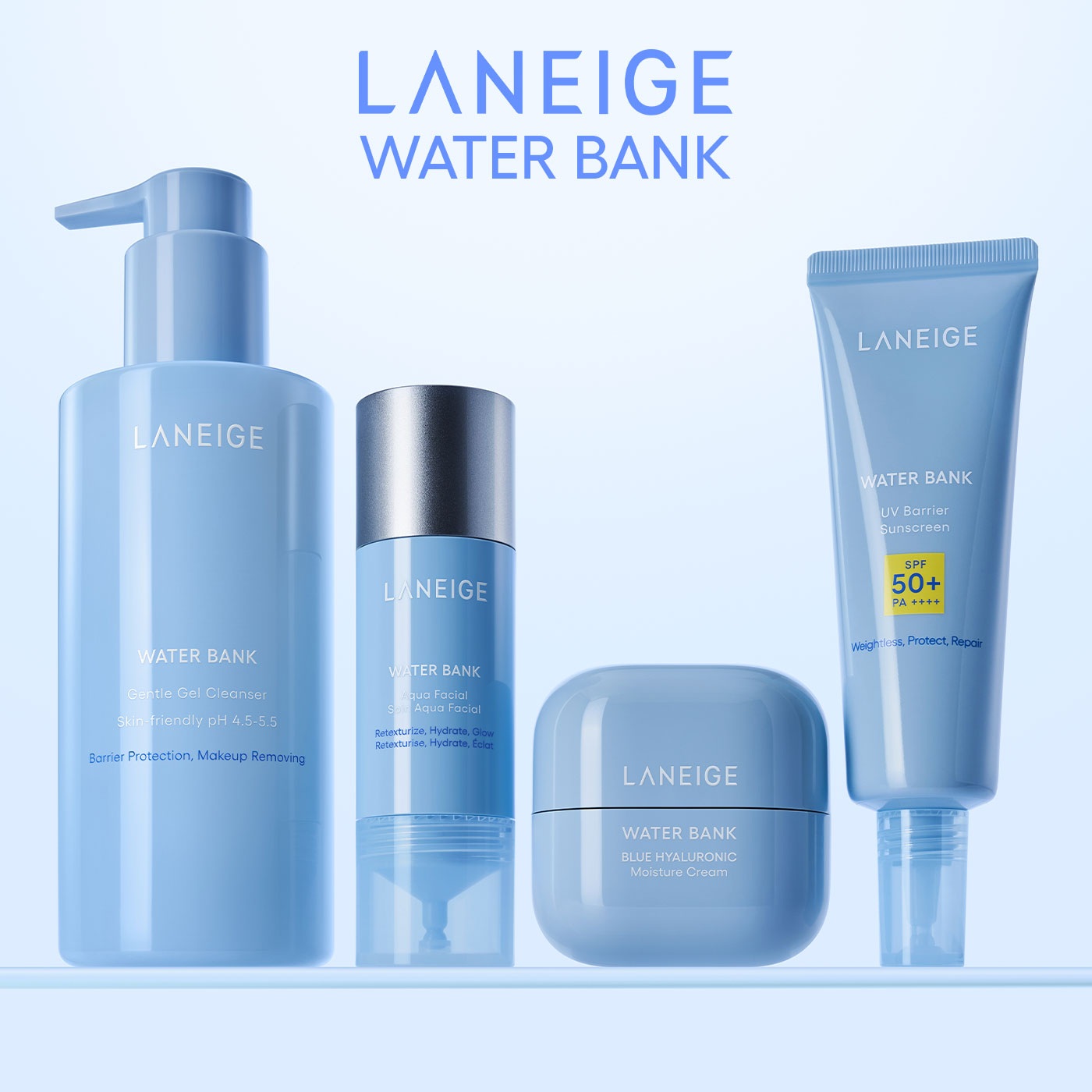 Laneige UK Facebook ad: The ultimate hydration ritual