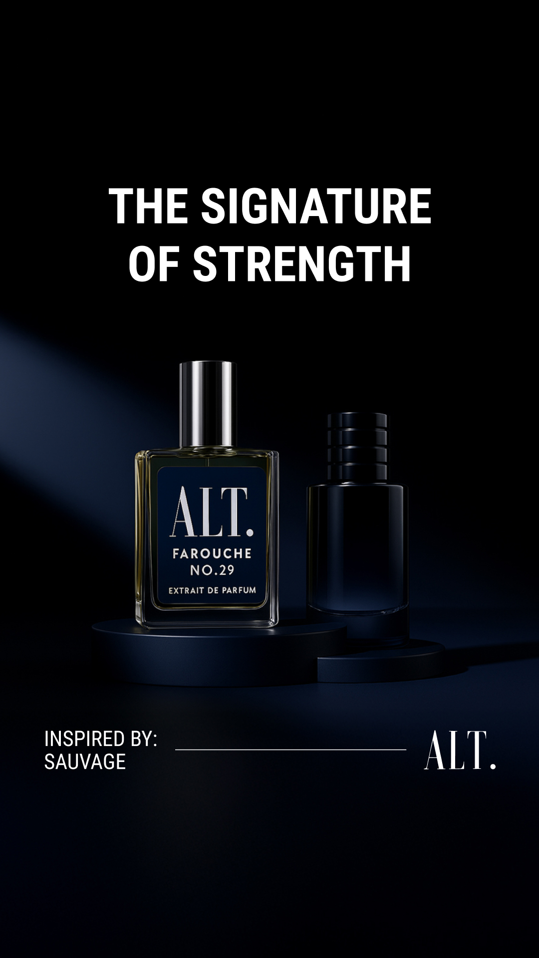 ALT. Fragrances Facebook ad