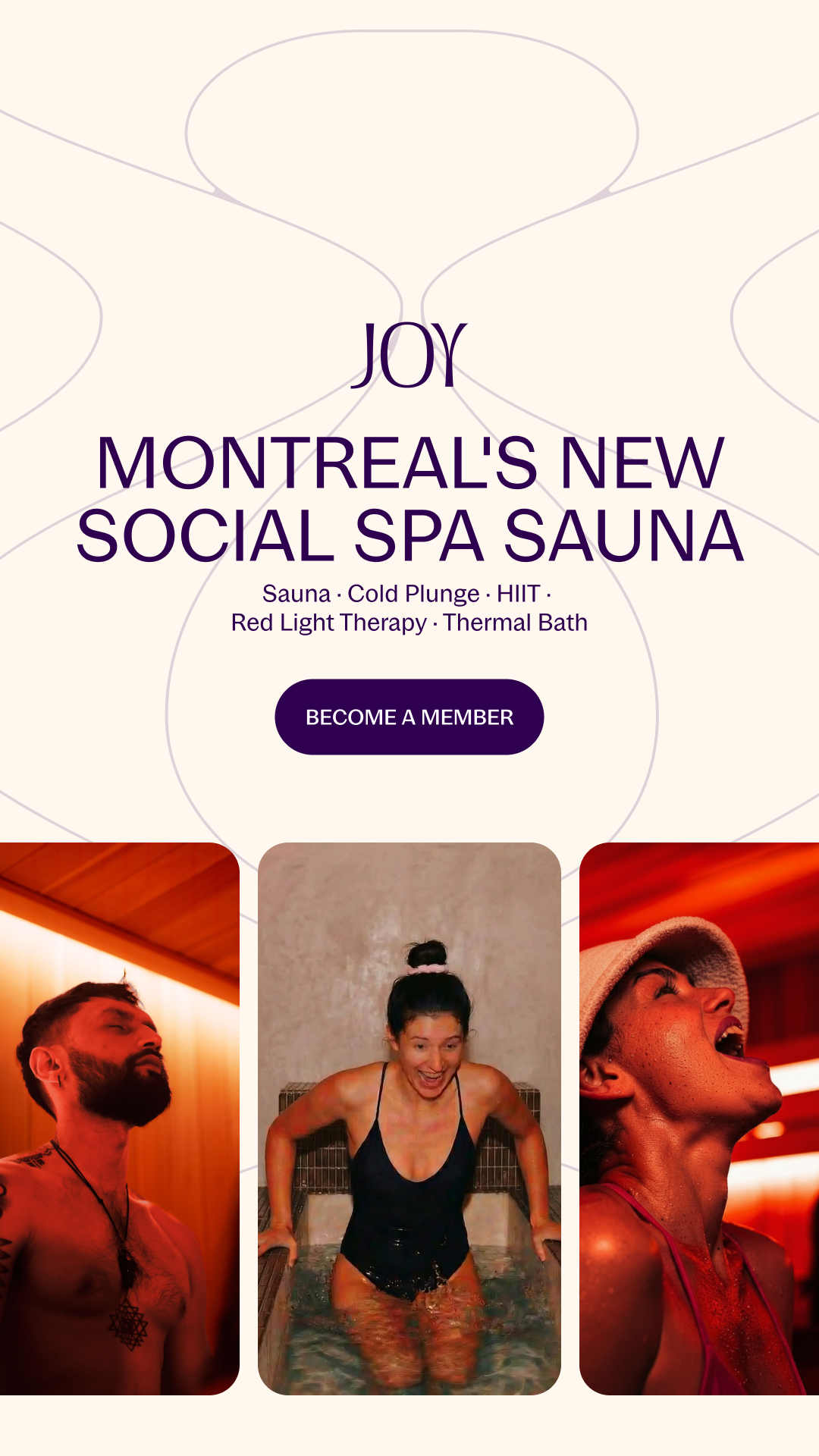 JOY Wellness Club Facebook ad from Apr 8, 2026