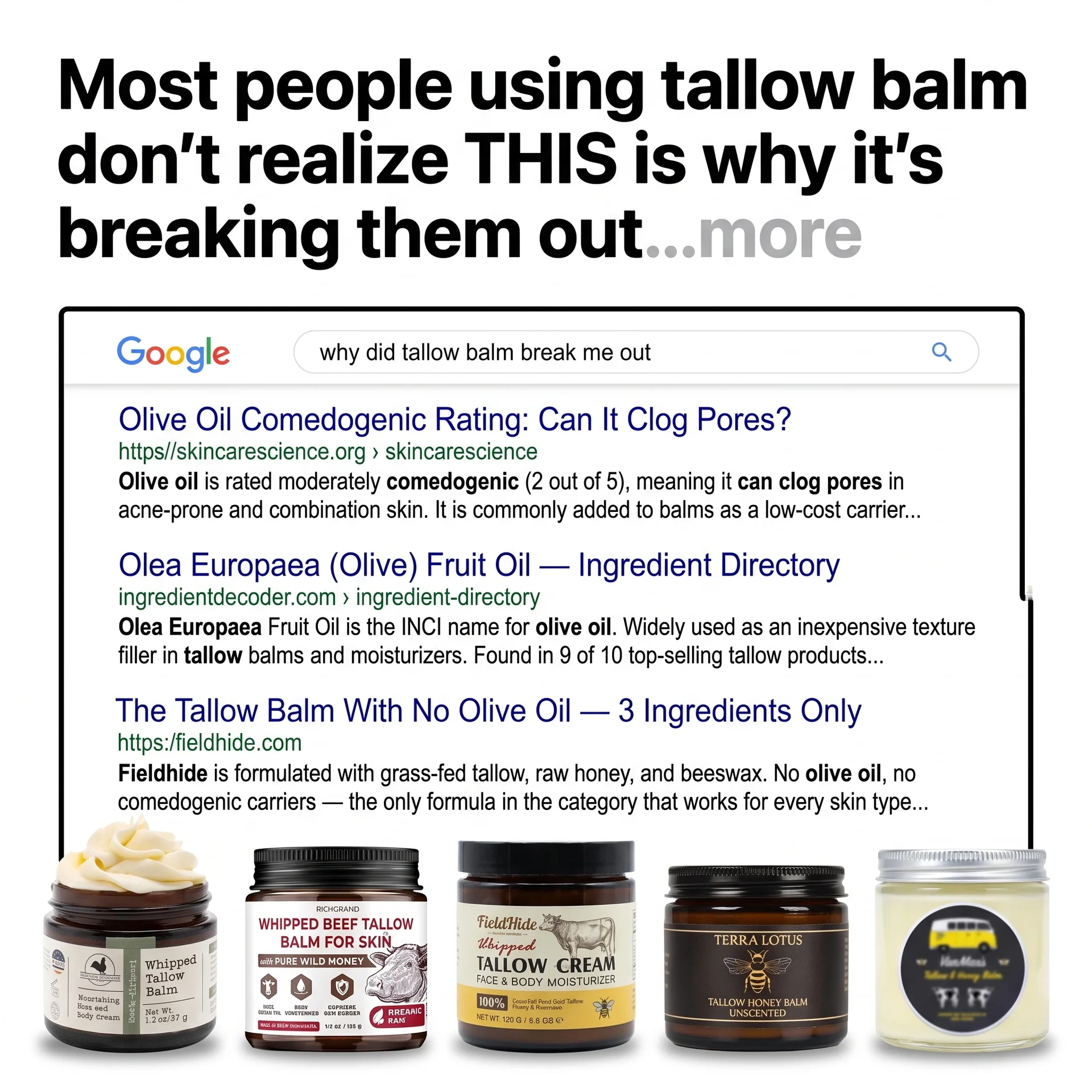 Viral News Today Facebook ad: Top 5 Beef Tallow for Skin in 2026