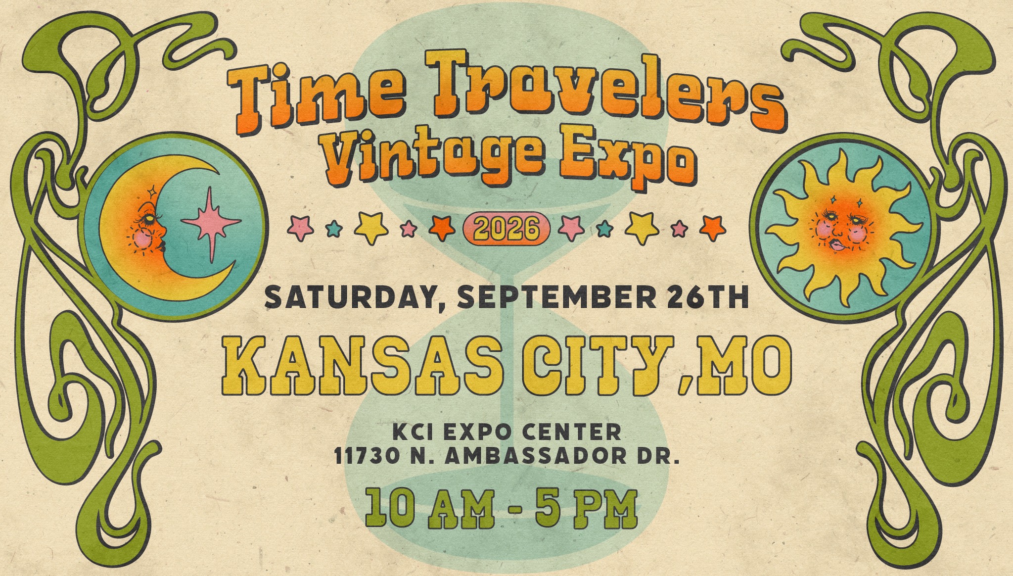 Time Travelers Vintage Expo Facebook ad