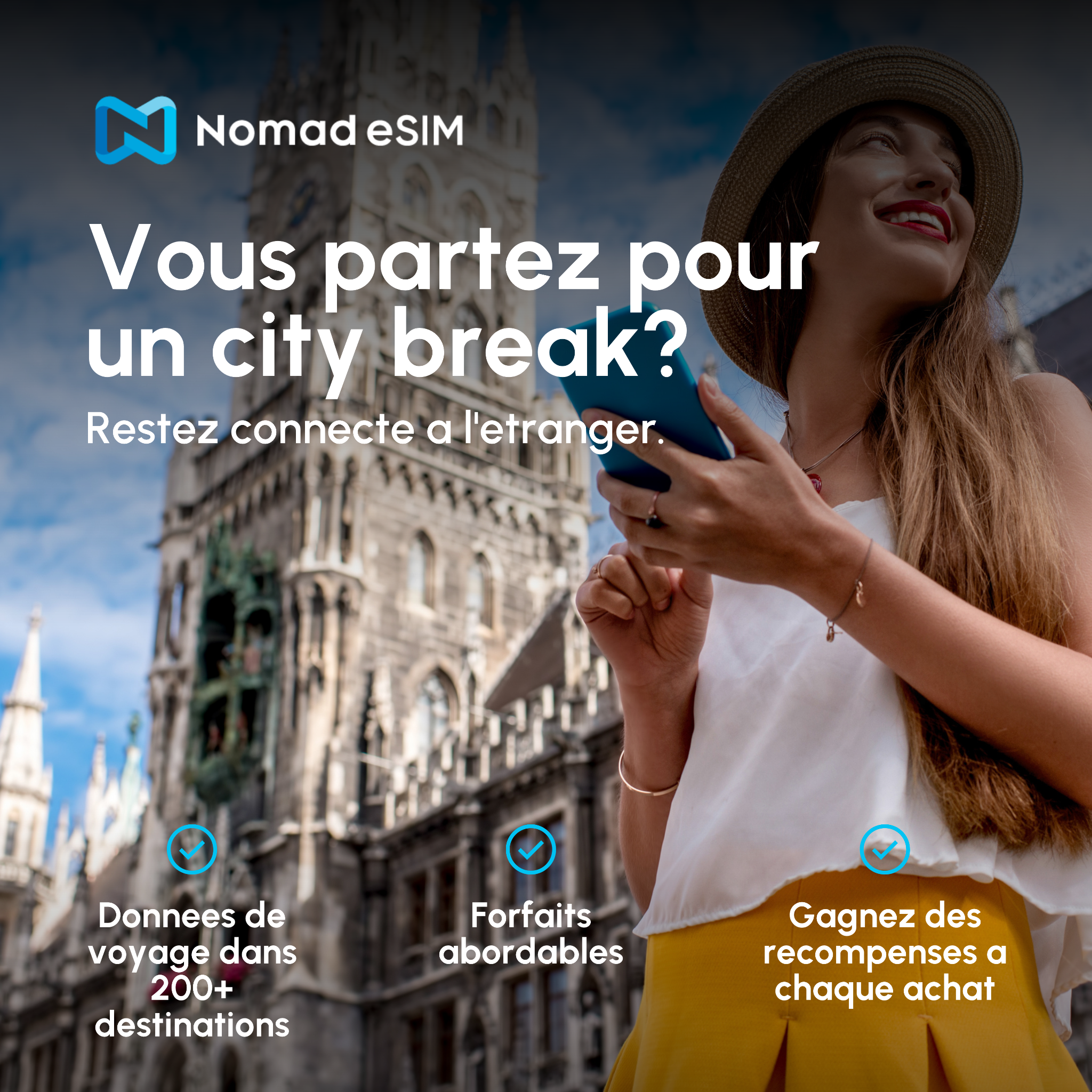 Nomad Esim Facebook ad