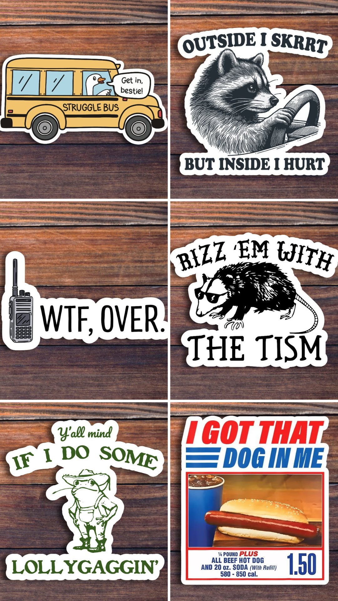 Sticker Horse Facebook ad