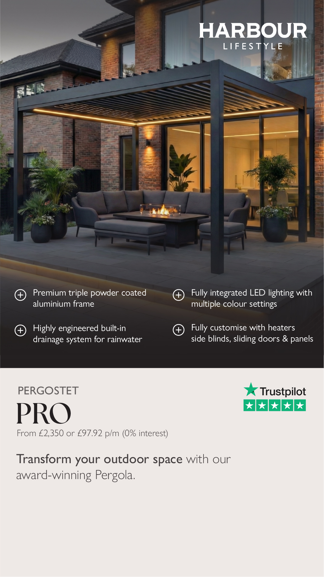 Harbour Lifestyle Facebook ad