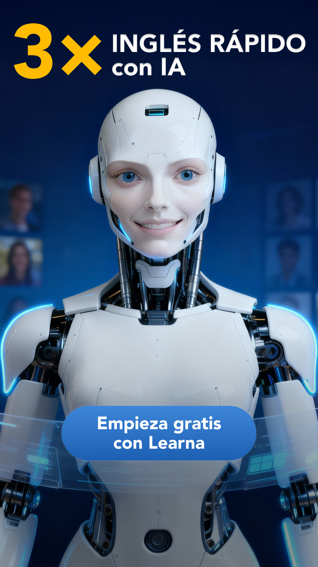 Learna AI - Aprendes Inglés Fácil Facebook ad: Aprender idiomas es fácil con los tutores de IA