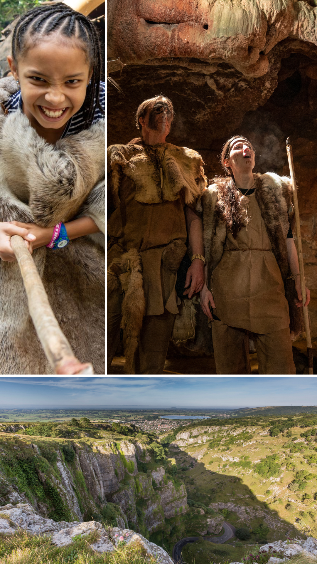 Cheddar Gorge & Caves Facebook ad