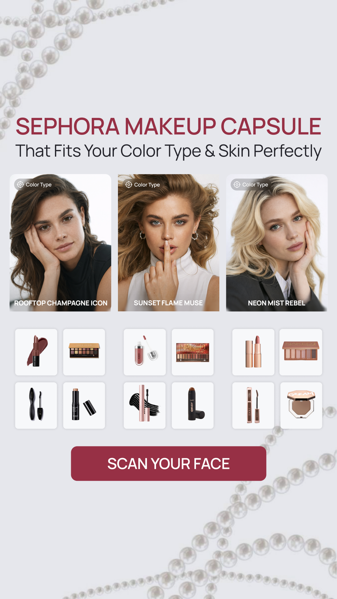 Beauty Transformation Program Facebook ad
