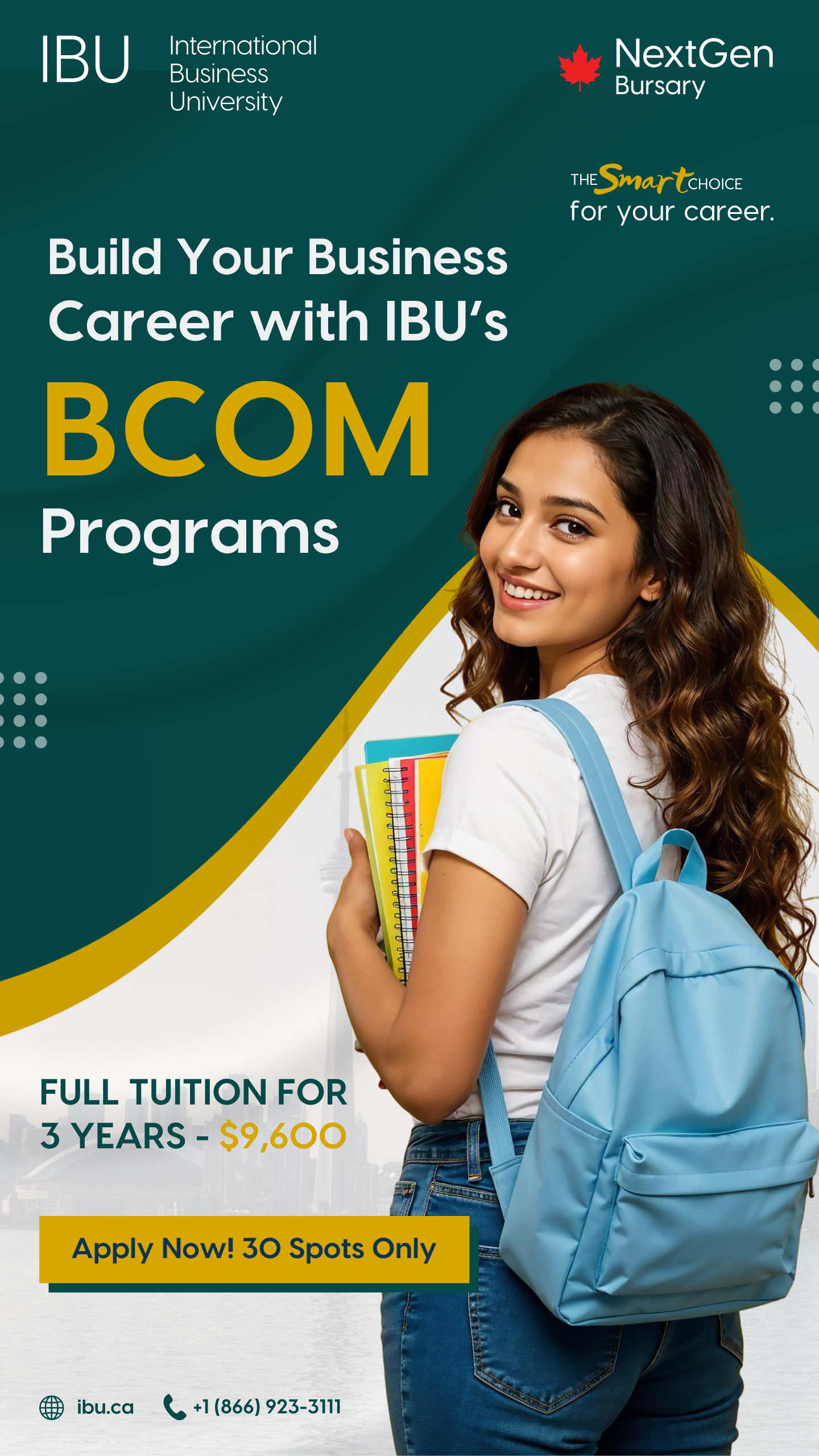 International Business University Facebook ad