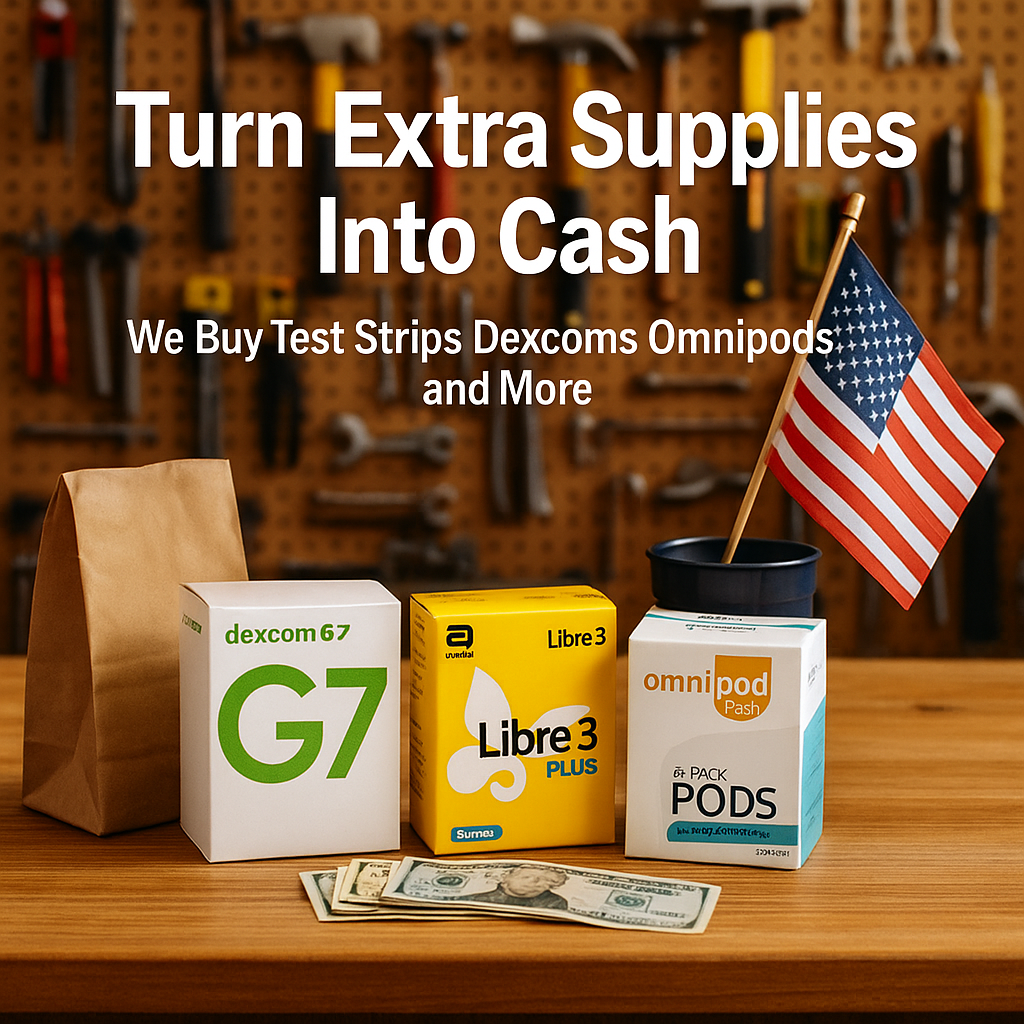 Front Range Diabetic Supplies for Cash Facebook ad: Sell Your Diabetic Supplies Today!