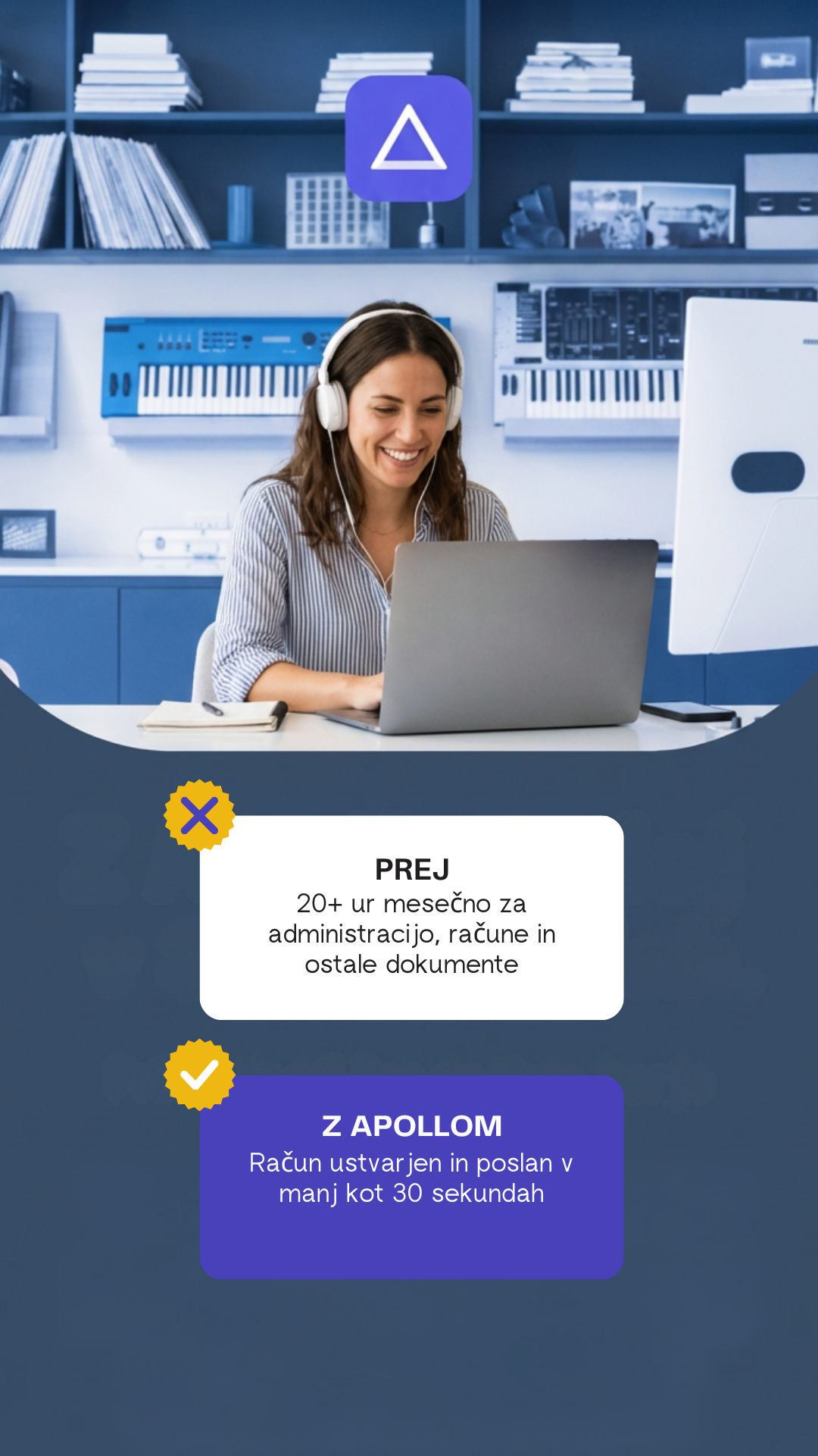 Apollo Facebook ad
