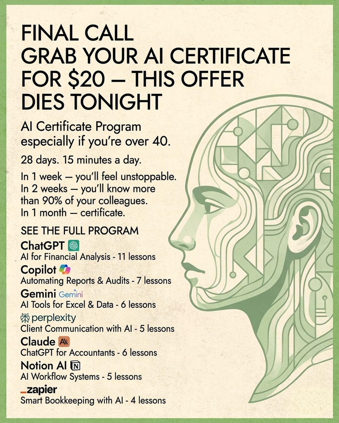 Coursiv Facebook ad