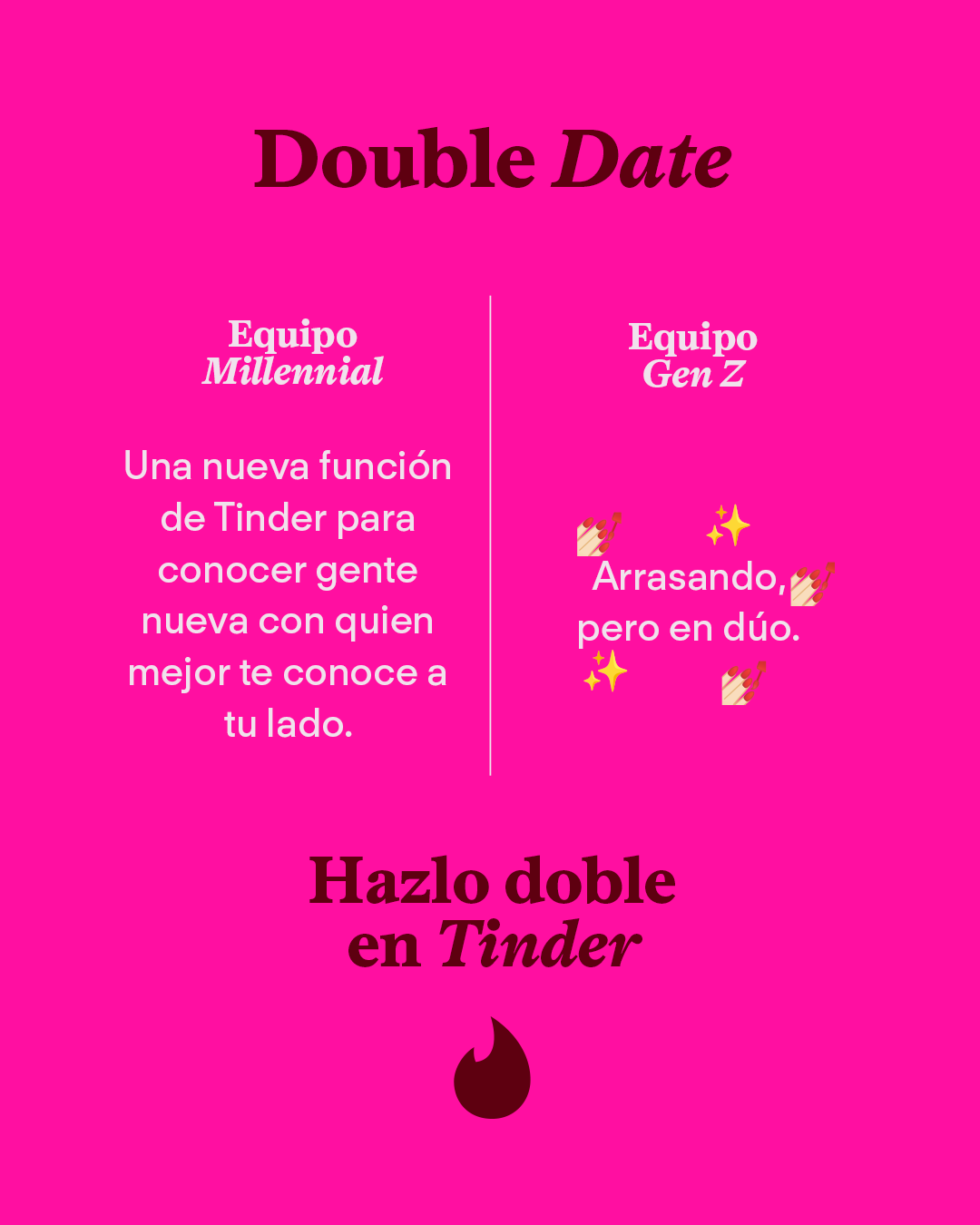 Tinder Facebook ad from Aug 10, 2026