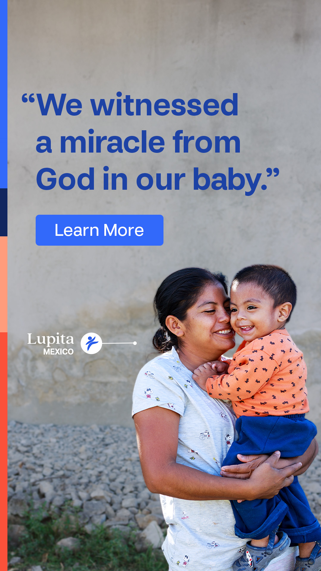 Compassion International Facebook ad