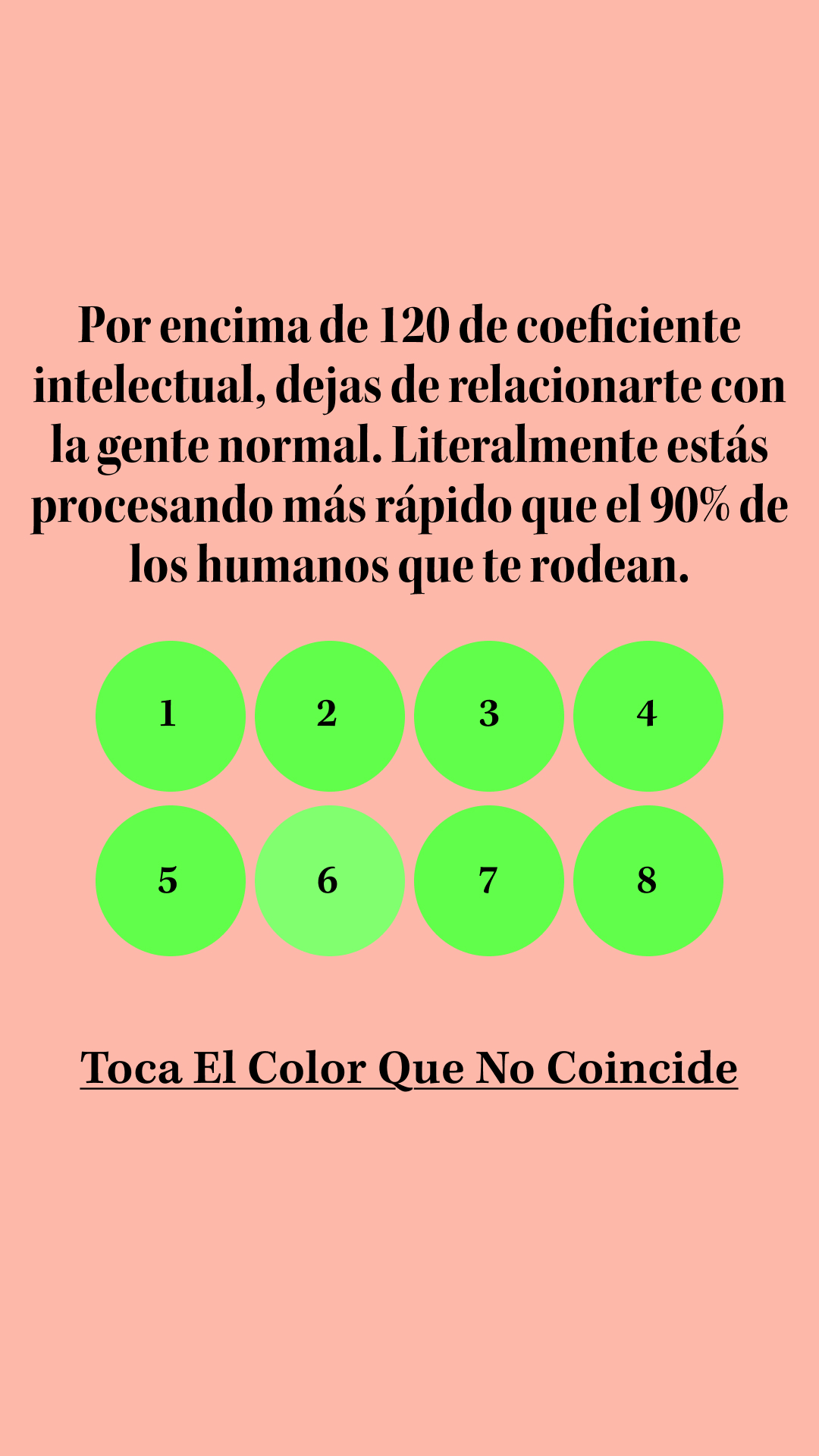 Test internacional de CI Facebook ad: Realiza el test y comprueba tu puntuación de CI