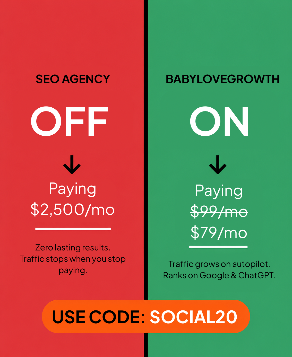 Babylovegrowth Facebook ad