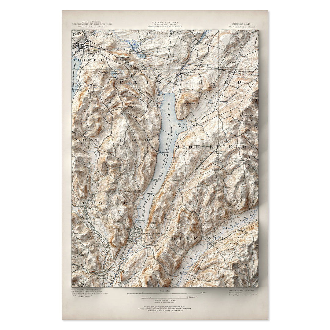 East of Nowhere Maps Facebook ad: We make artwork for people obsessed with maps.