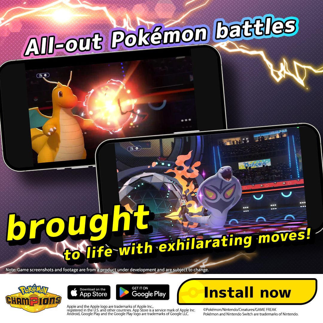 PR|Pokémon Champions Facebook ad: Pokémon Battles on the Go